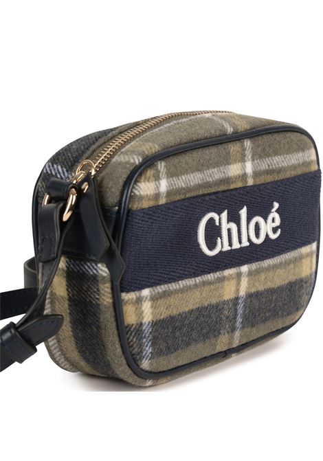 Borsa a tracolla a quadri CHLOE' KIDS | C20683Z67